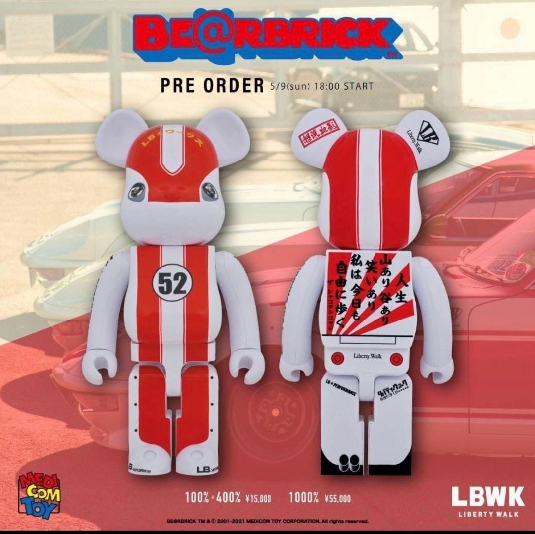 ベアブリック1000%リバZくん