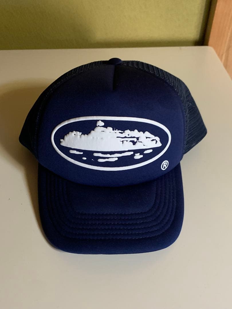 正規品 CORTEIZ 藍色 メッシュキャップ uk us drip