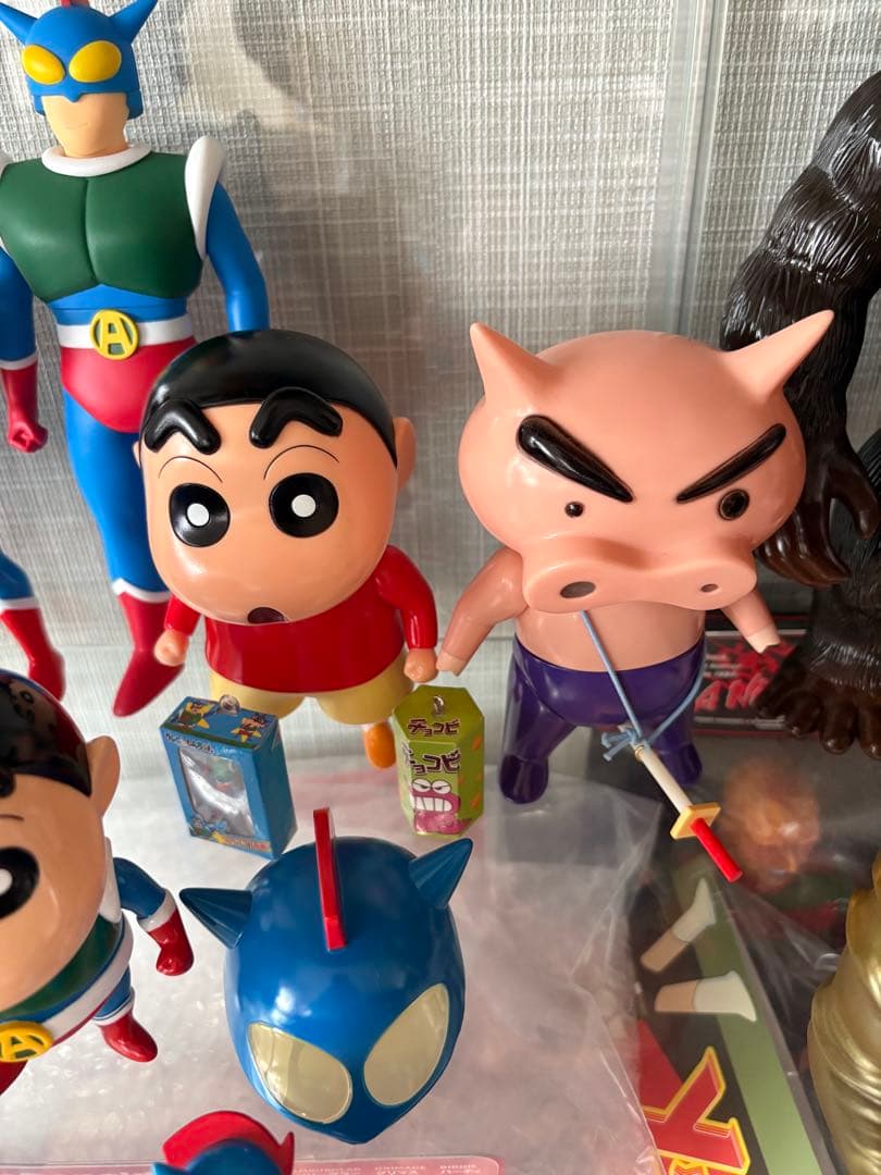 クレヨンしんちゃん ぶりぶりざえもん　ソフビセット