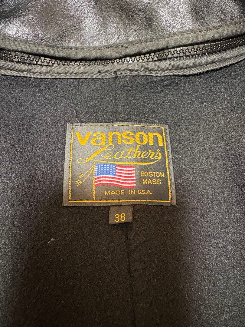 Vanson シングルライダース　USA