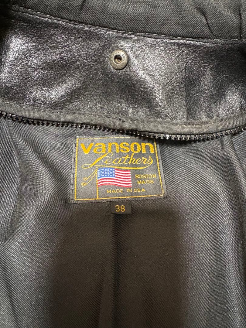 Vanson シングルライダース　USA