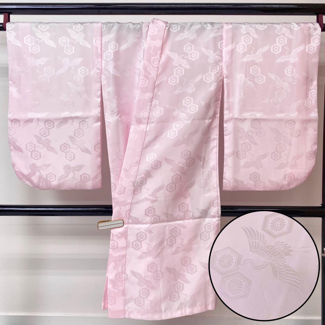 momoです❣️ 【着物と帯時流】O196ys◆七五三3才女 着物&被布&