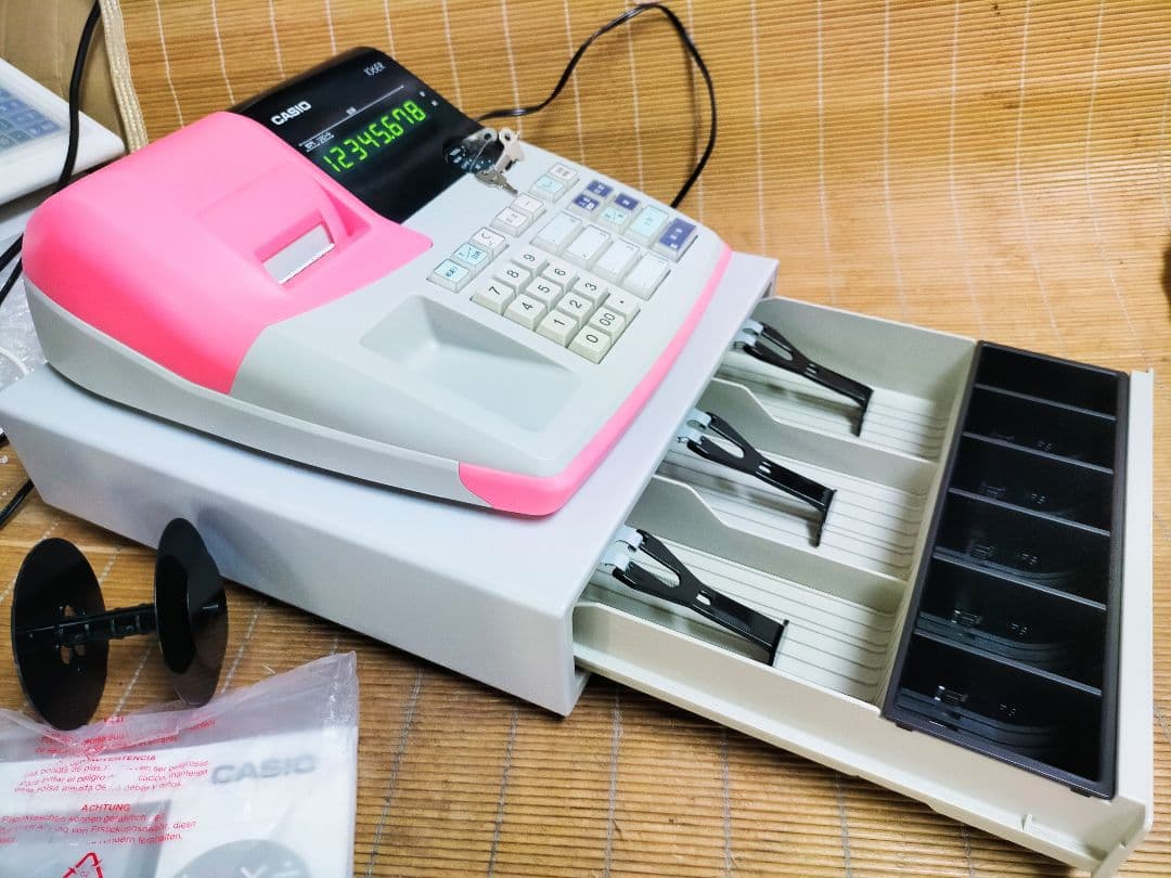 カシオレジスター　106ER　簡単便利特殊　送料込　291194