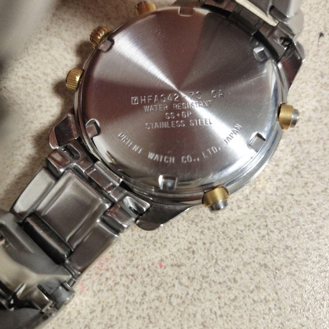 【ORIENT】オリエント クロノグラフ メンズ腕時計