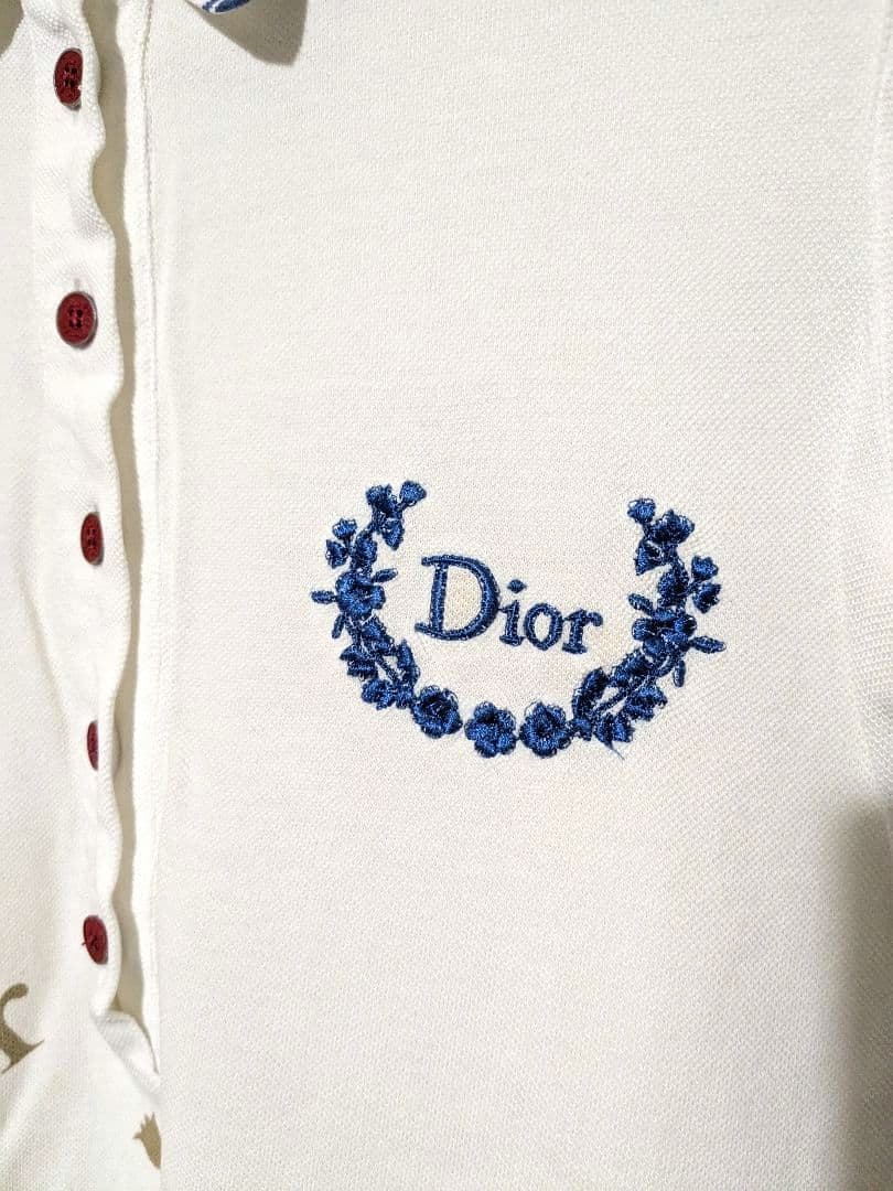 Christian Dior ディオール ポロシャツ ホワイト 希少　正規品　S