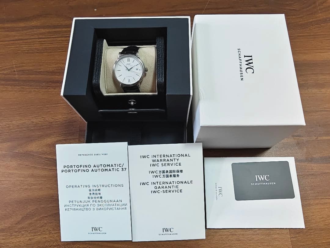 IWC SCHAFFHAUSEN IW356501 ポートフィノ デイト自動巻き