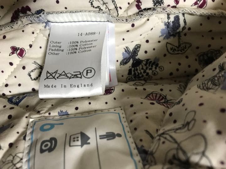 ラベンハム　LAVENHAM × ミナペルホネン　キルティングコート　サイズ10