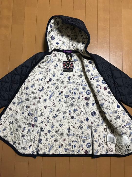ラベンハム　LAVENHAM × ミナペルホネン　キルティングコート　サイズ10