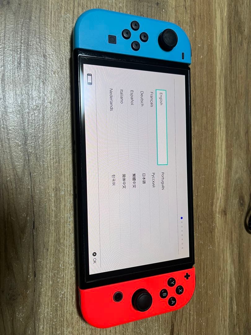 Nintendo Switch 本体 有機ELモデル 青/赤