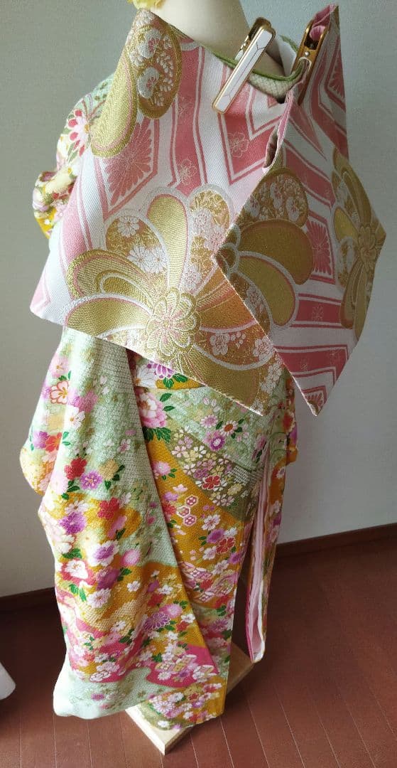 Chibami-u様　426.振袖7点セット 正絹　フルセット　成人式