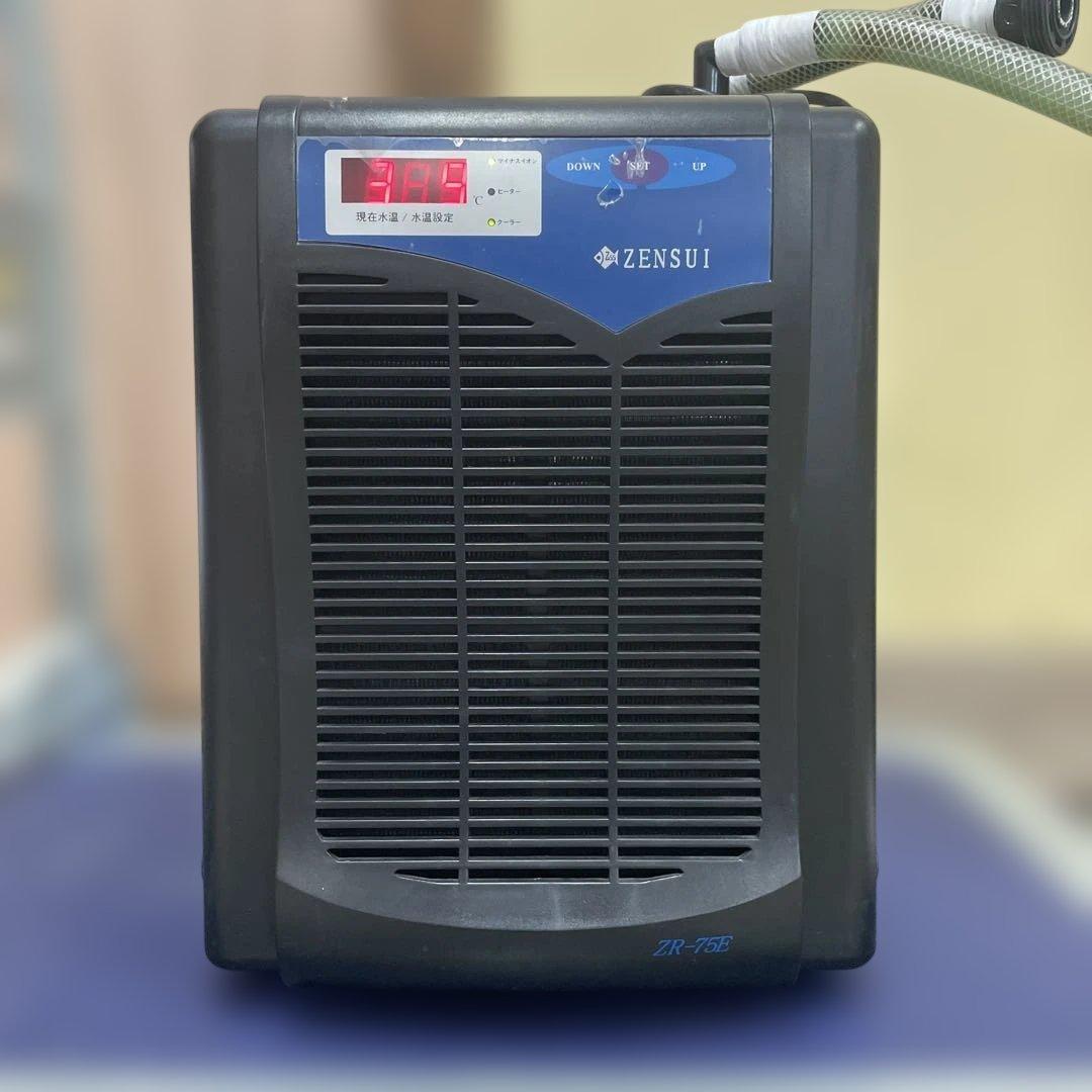 ゼンスイクーラー ZR-75E ZENSUI 水槽用クーラー 通電確認