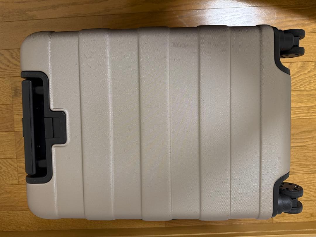 【値下げ】無印良品スーツケース35L ベージュ