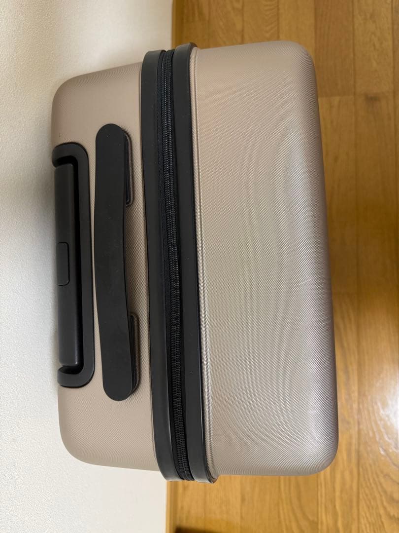 【値下げ】無印良品スーツケース35L ベージュ
