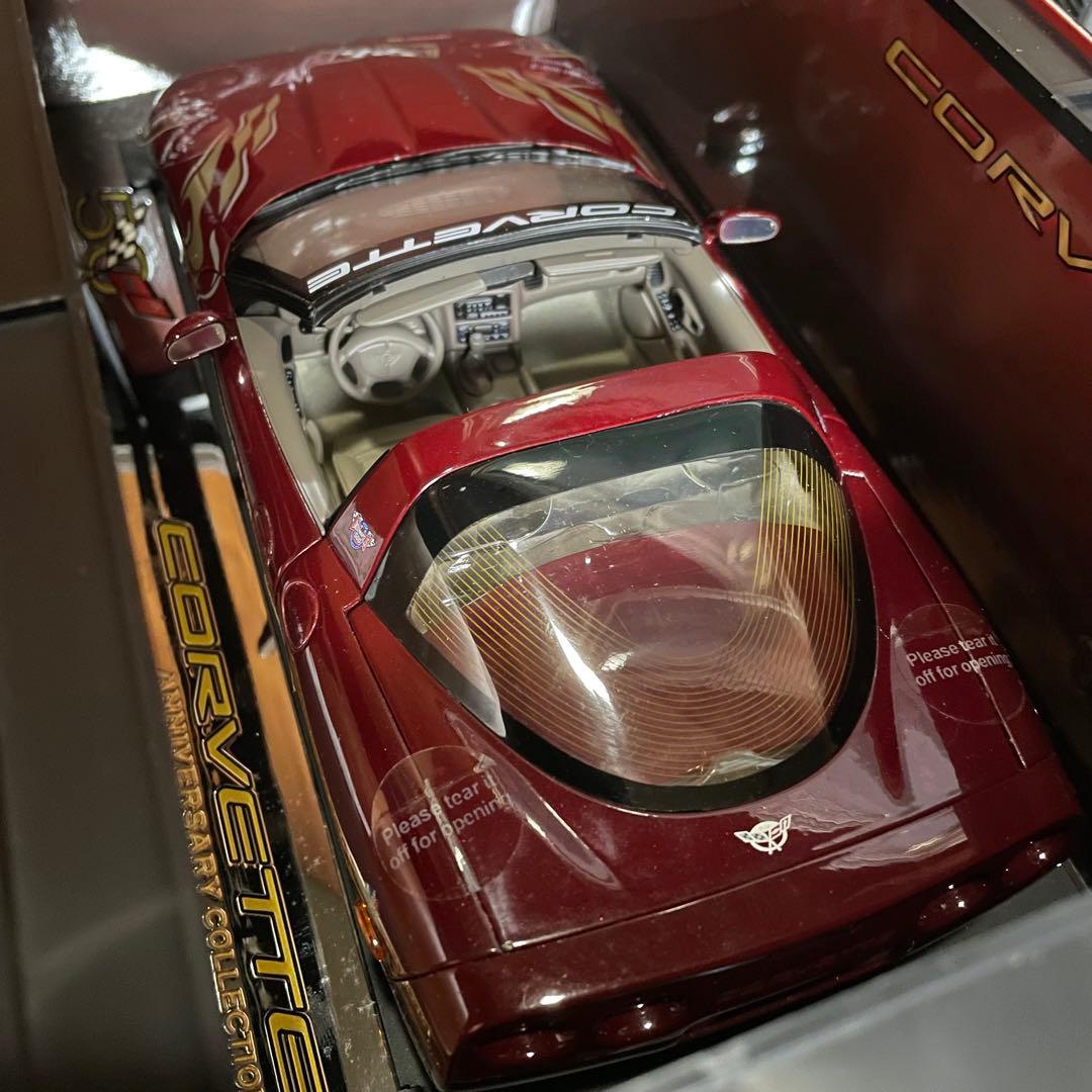 絶版未展示品オートアート1/18シボレー コルベット アニバーサリーコレクション
