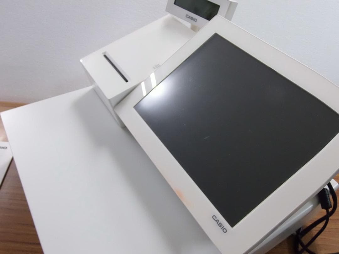 白 設定無料 CASIO V-R200 レジスター 10.4型 250623