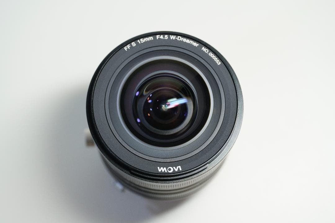 Laowa 15mm F4.5 シフト EFマウント EF-Eチルトアダプター付