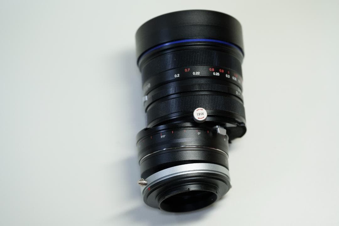 Laowa 15mm F4.5 シフト EFマウント EF-Eチルトアダプター付