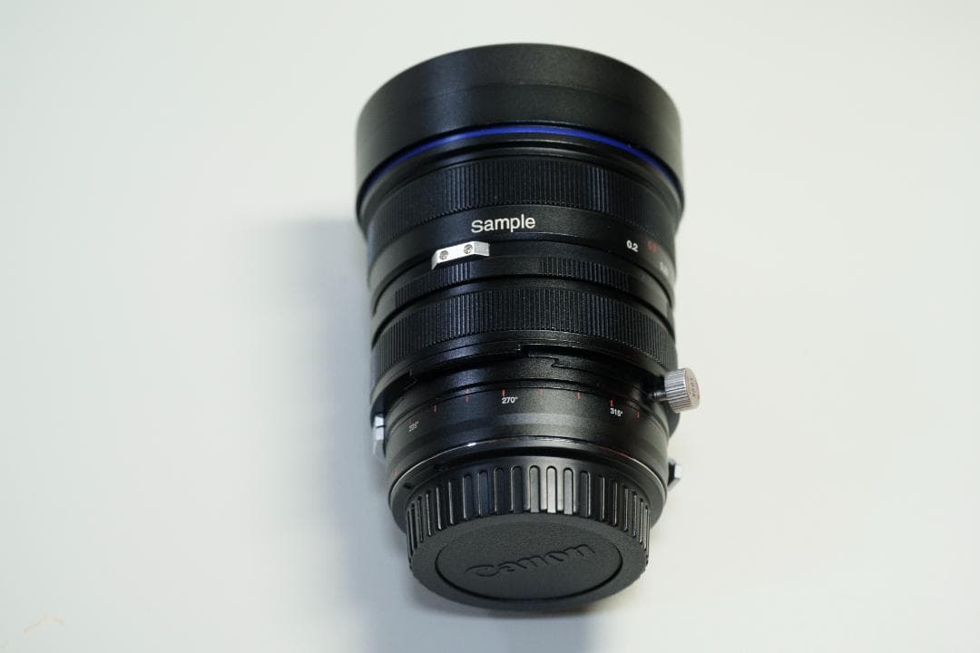 Laowa 15mm F4.5 シフト EFマウント EF-Eチルトアダプター付