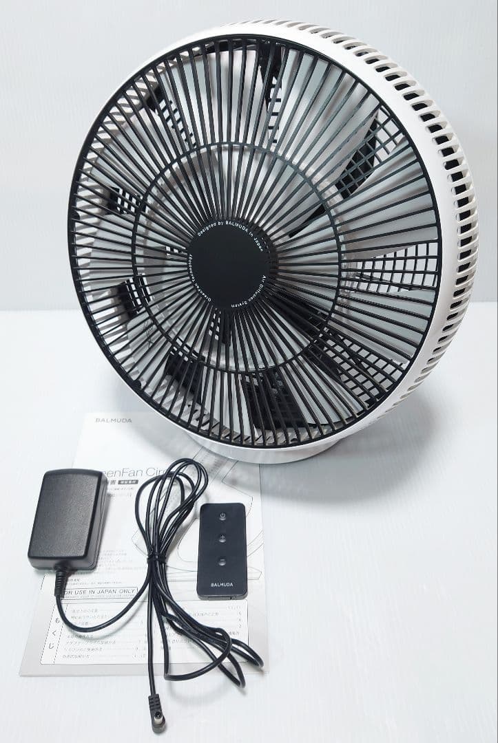 バルミューダ サーキュレーター BALMUDA EGF-3300-WK【良品】