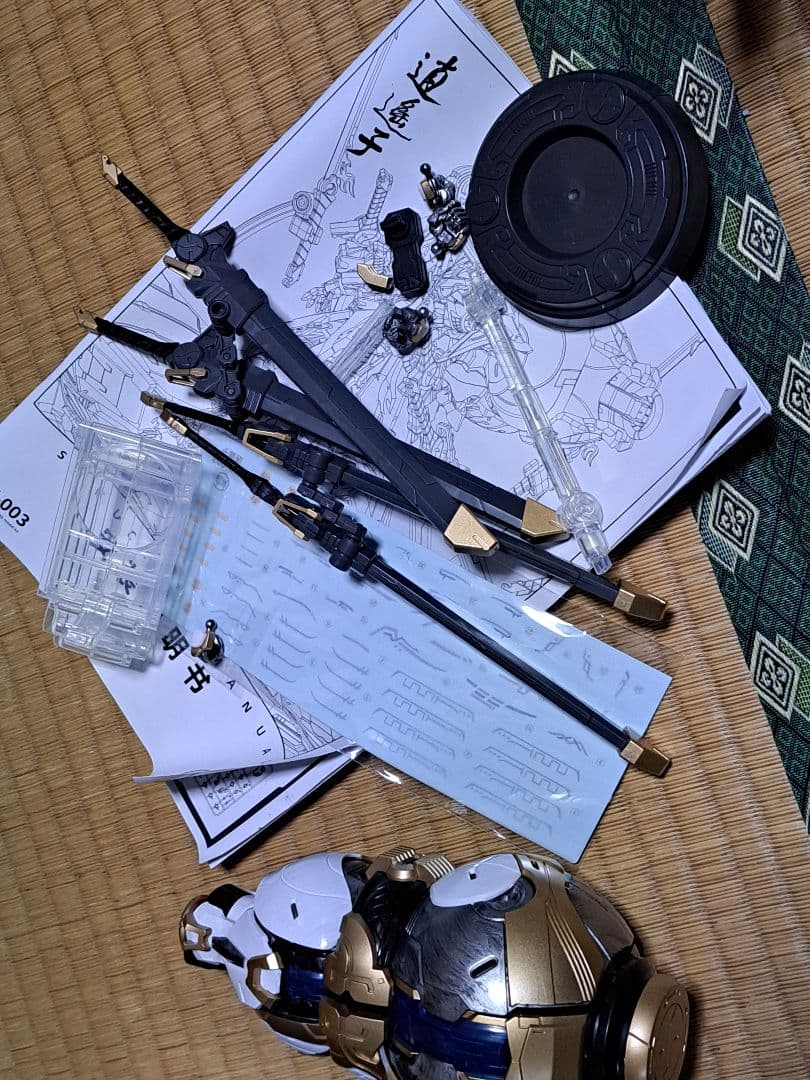 海外プラモデル　ジャンク4体セット