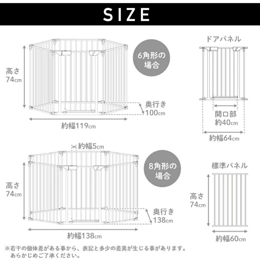 鍾乳洞☆さま専用ページ　Pecocochi ペット用サークル 8枚セット×2個