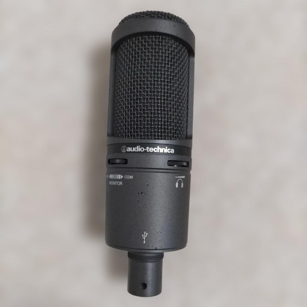 audio-technica AT2020USB+USBマイクロフォン