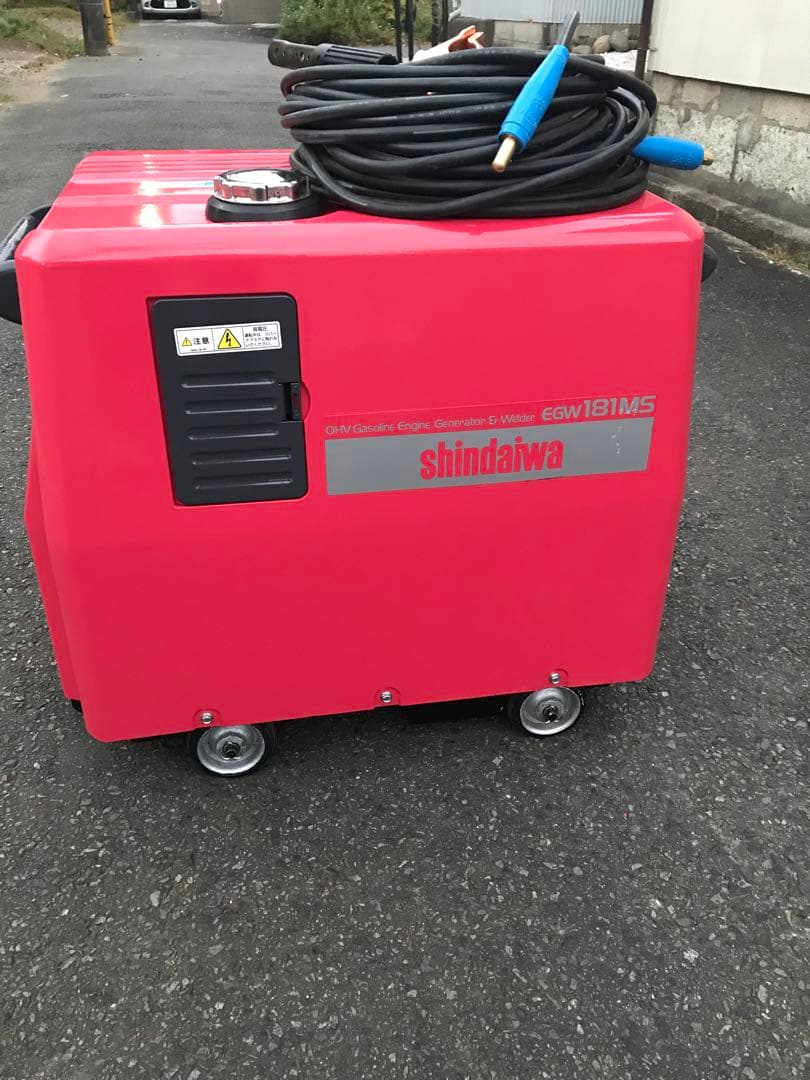 新ダイワEGW 181MS ポータブル発電機除雪機　動作確認済みです　030￼￼