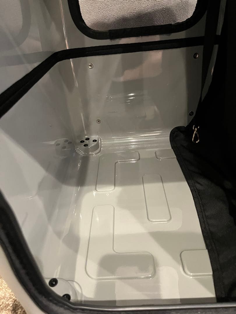 【一度のみ使用】PETiCO ぺットキャリー Lサイズ　サンドグレー