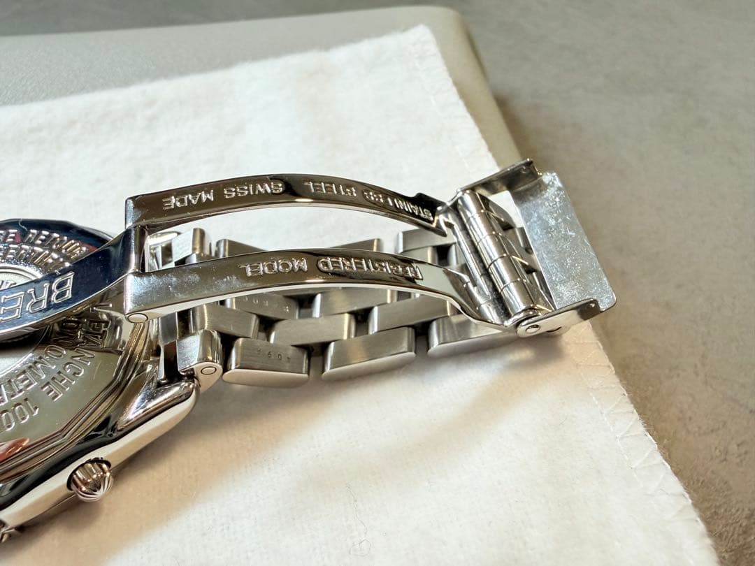 オーバーホール済 ブライトリング A35312 シャドウフライバッククロノグラフ