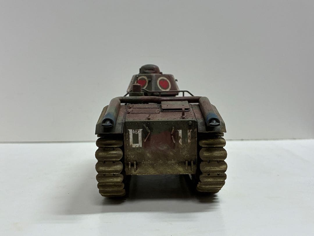タミヤ 1/35 B1 bis 完成品 戦車　模型　プラモデル　フランス