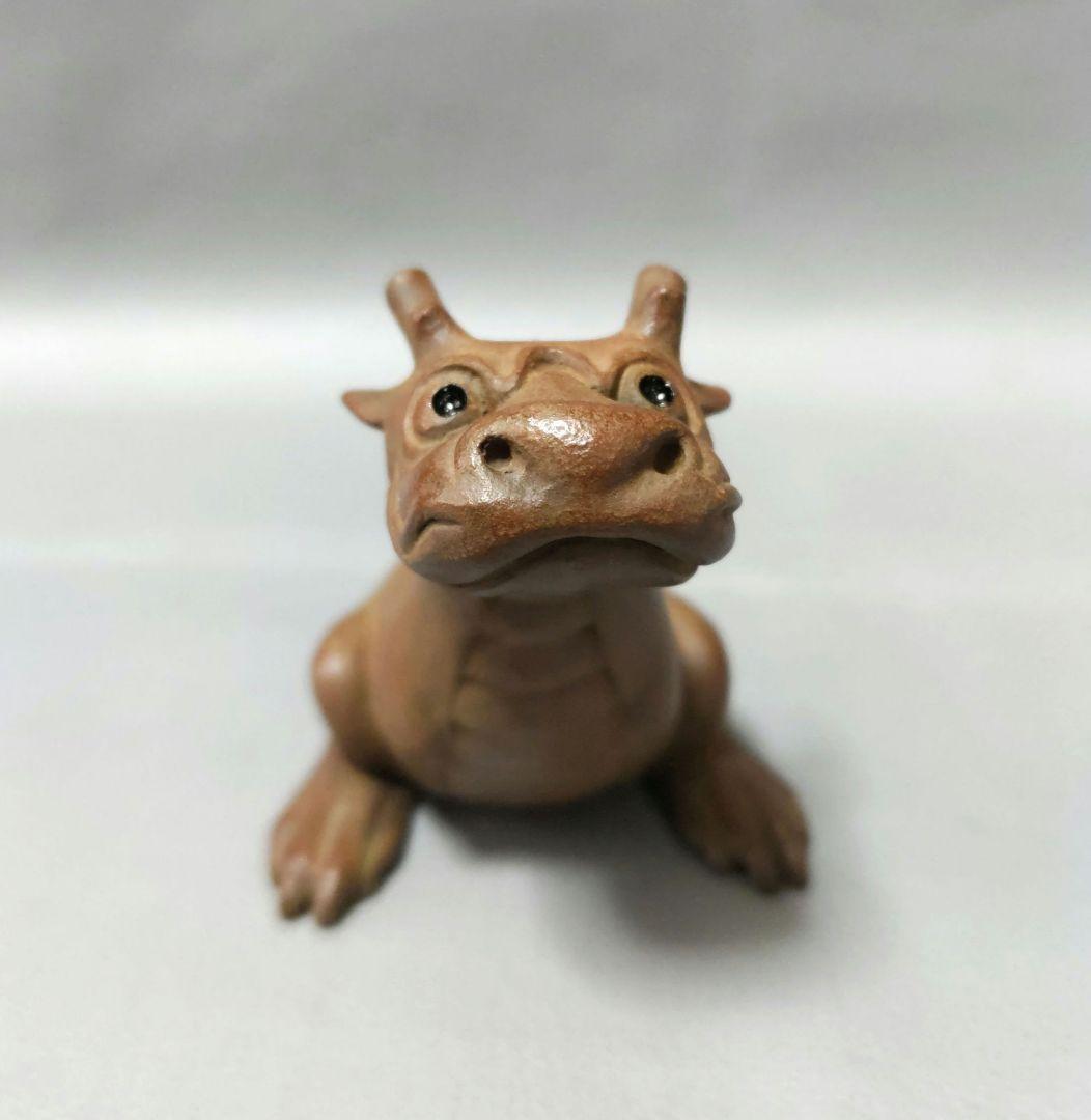 籔内佐斗司　龍置物