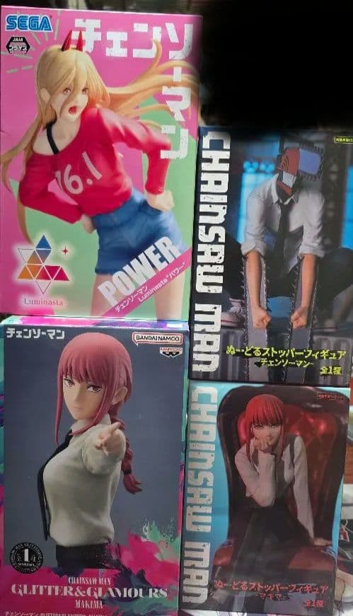 チェンソーマン フィギュアセット 4体 デンジ マキマ パワー