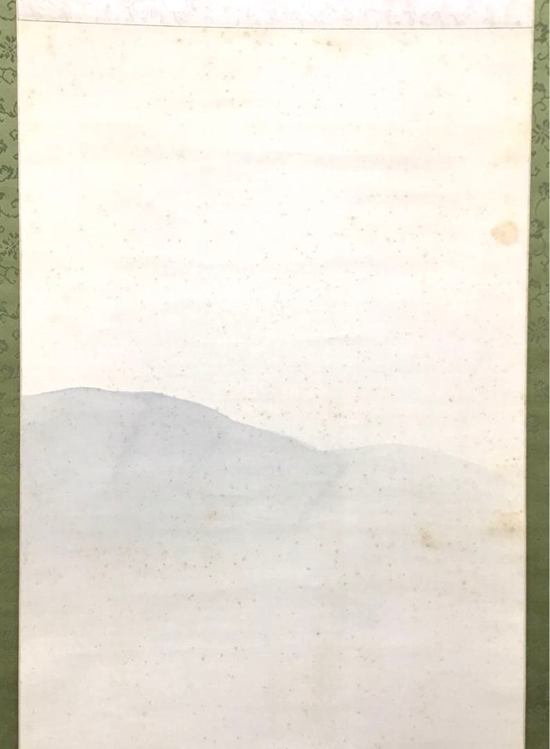 K掛軸　「秋野」木島櫻谷　作•書付　大正から昭和初期　共箱　木箱　S949KJ