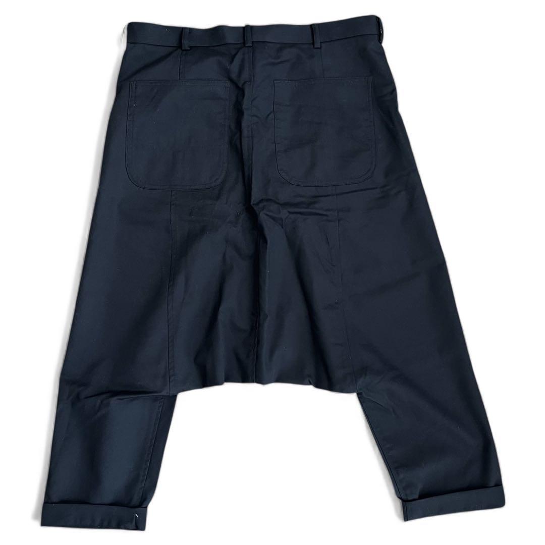 BLACK COMME des GARÇONS　サルエルパンツSサイズ黒ブラック