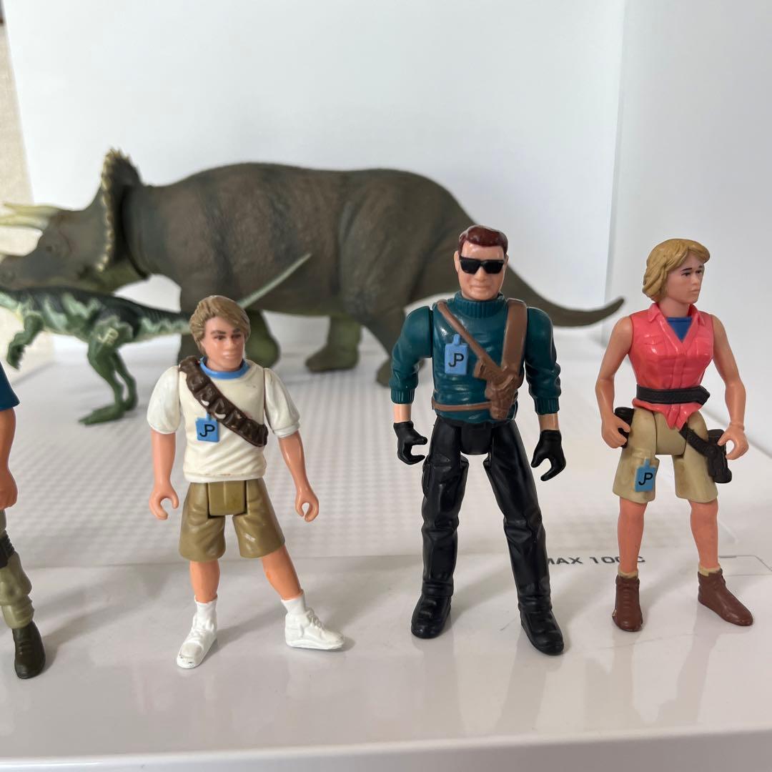 ジュラシックパーク　フィギュア5体　１９９３年ビンテージ