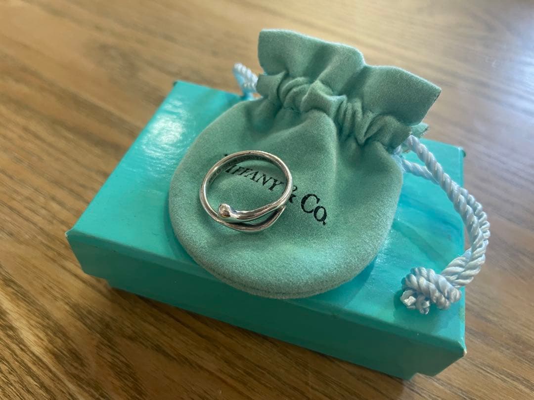Tiffany & Co. ティファニー シルバー リング ティアドロップ