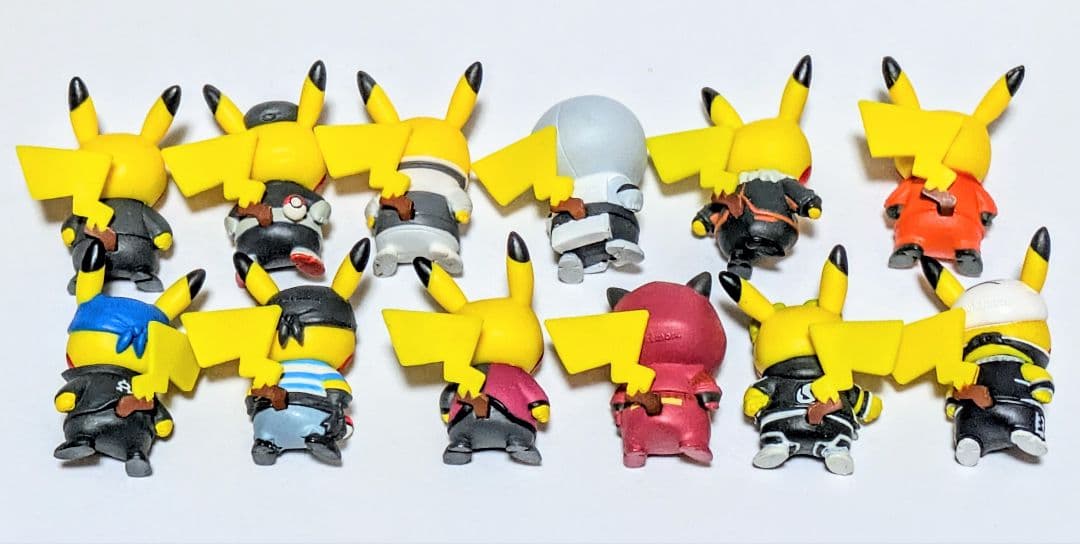 ボスごっこピカチュウ＆団員ごっこピカチュウセミコンプリート12体セット