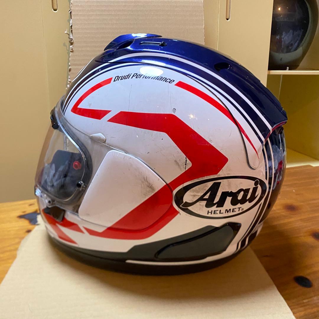 Arai RX-7X ステートメント白　バイク　ヘルメット