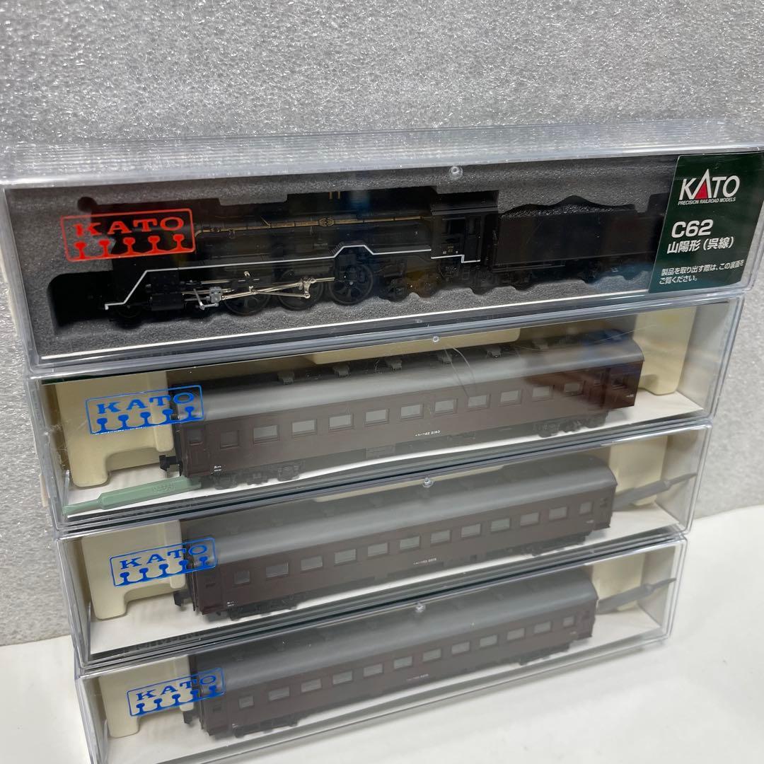 ★希少★新品KATO 『呉線』C62山陽形＋スハフ42茶＋オハフ33茶　2セット