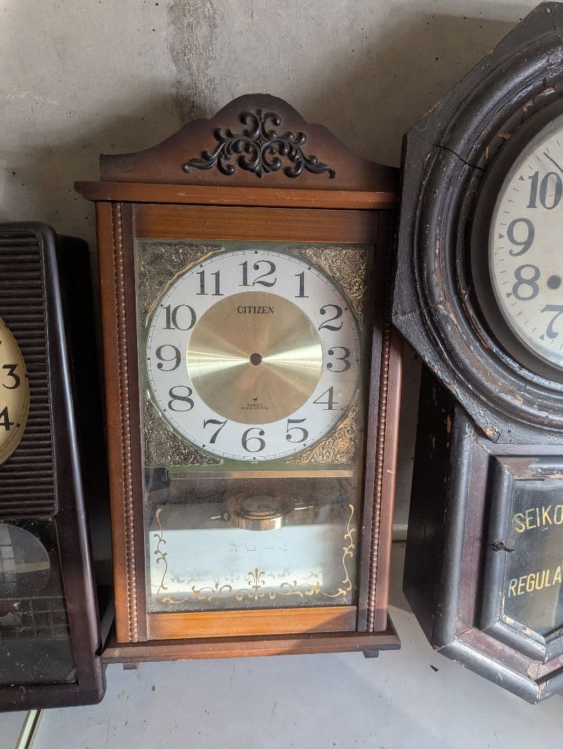 振り子掛時計　パーツまとめ