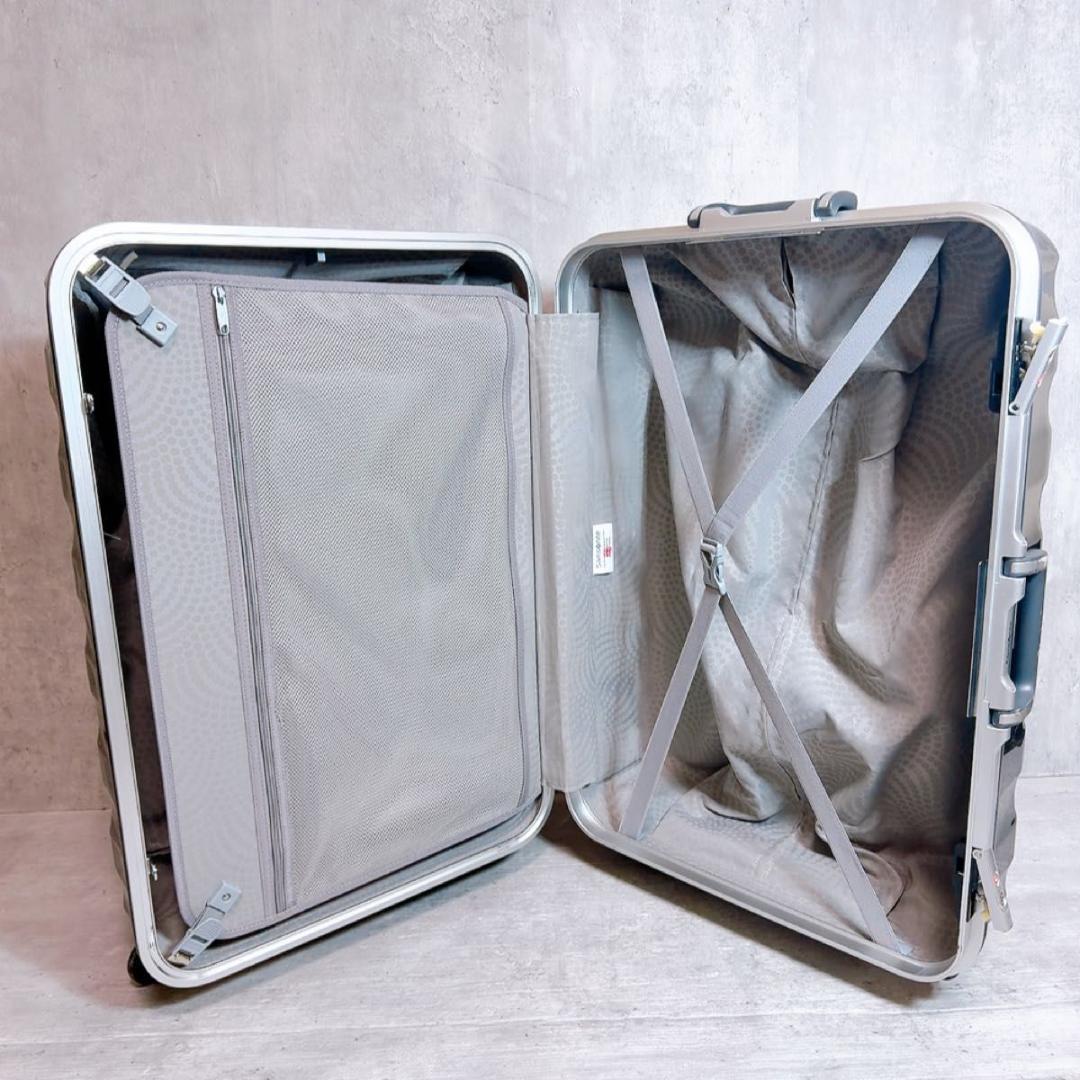 ◆Samsonite◆スーツケース オーバル フレーム スピナー 大容量73L