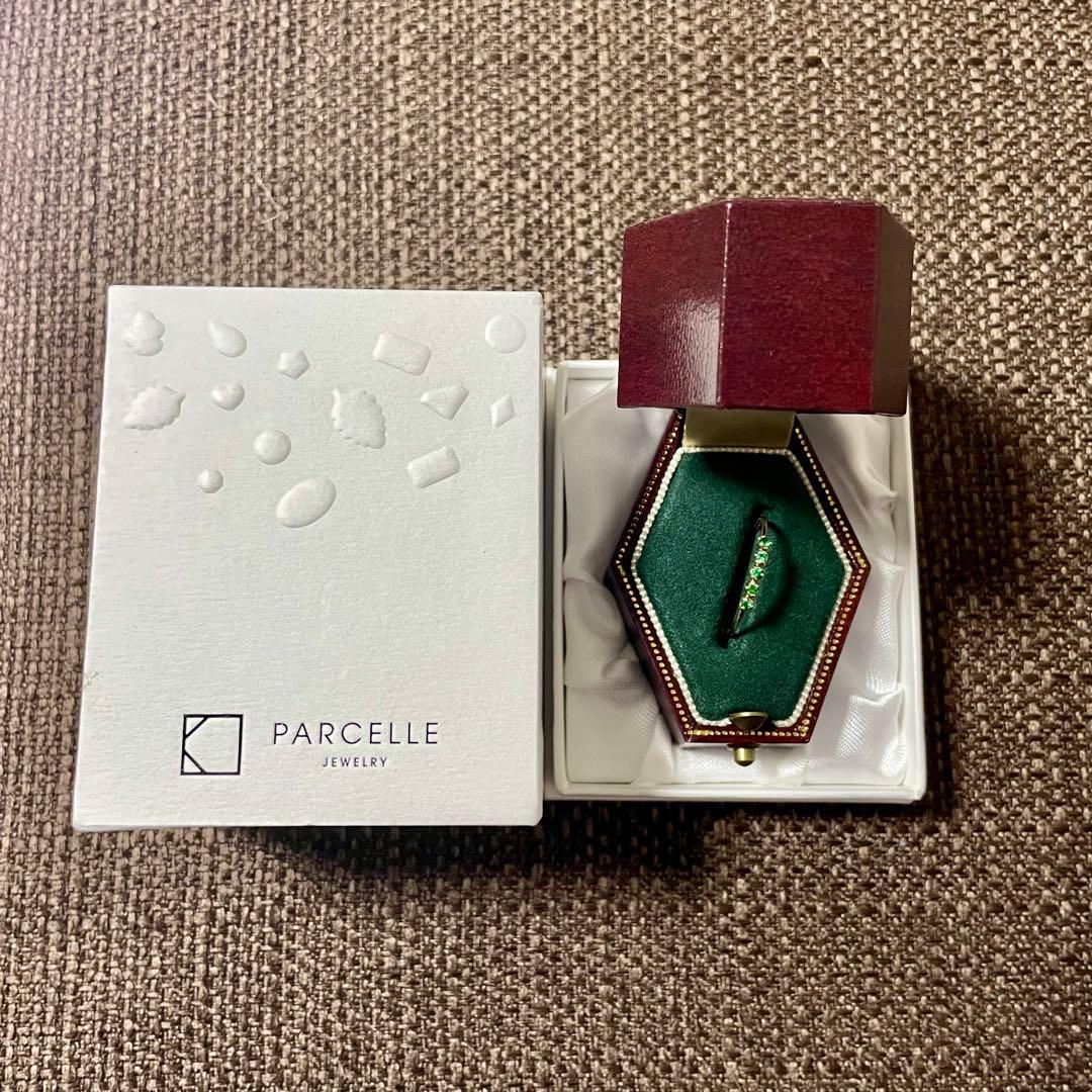 parcelle jewelry ザンビア産エメラルド リング Luce