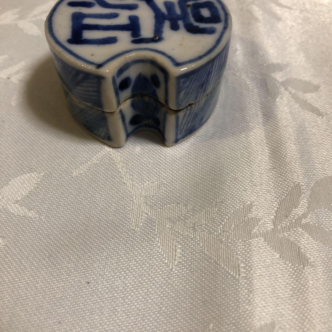 大明成化年製　香合　希少