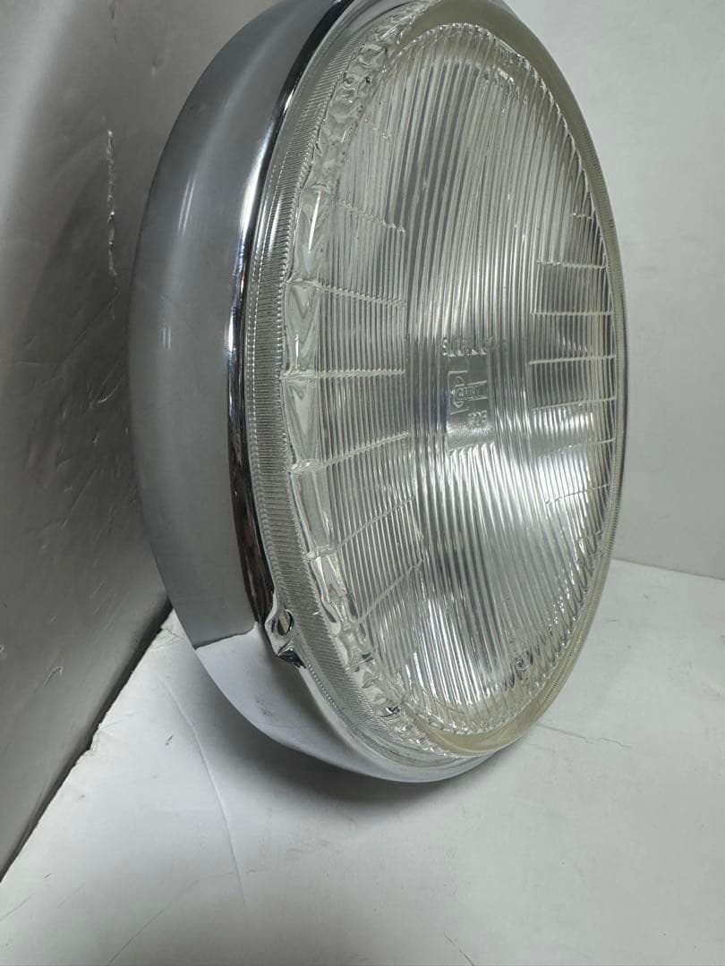 当時物シビエスーパーオスカー180πシビエ凹レンズ付ヘッドライト/マーシャル