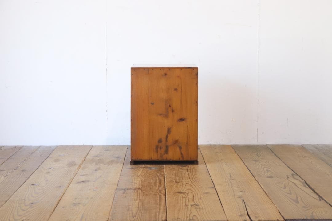 レトロ 卓上 大きめ 小引き出し 抽斗 5杯 収納 小物入れ レターケース A4