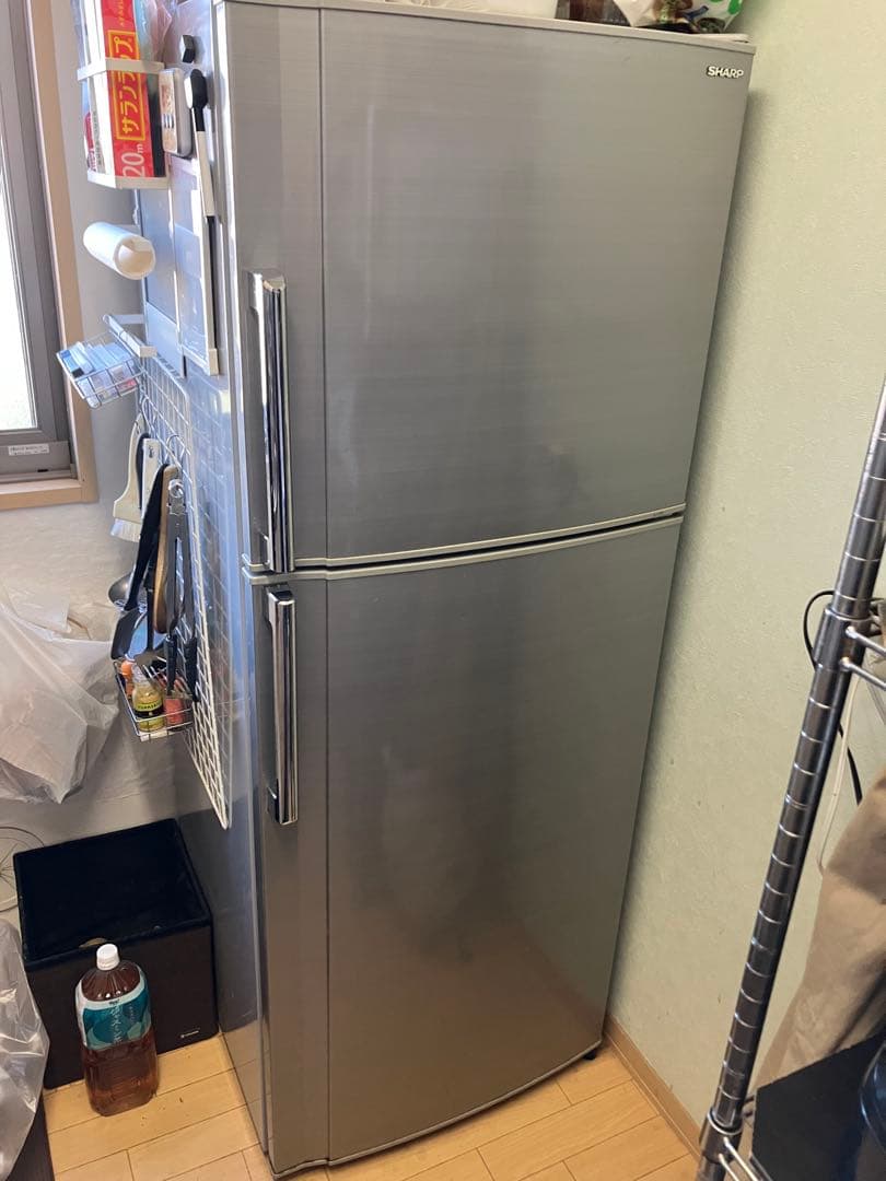 Aukun 専用SJ-29R-S シルバー 2ドア冷蔵庫 埼玉県から9/19発送