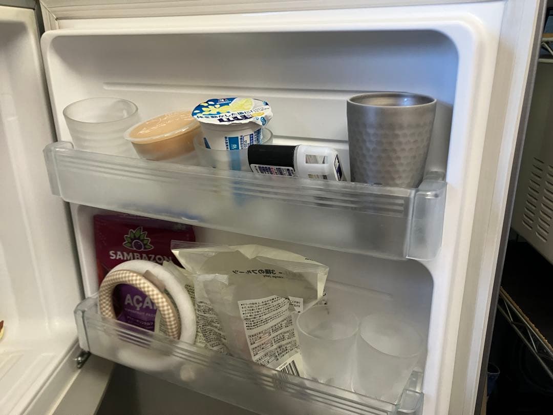 Aukun 専用SJ-29R-S シルバー 2ドア冷蔵庫 埼玉県から9/19発送