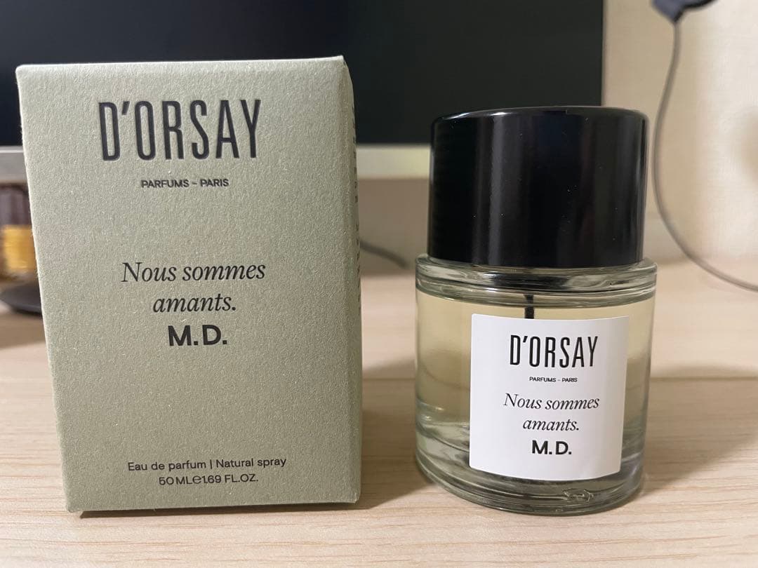 【E.Q.試供品付】D'ORSAY 恋人同士M.D. 50ML