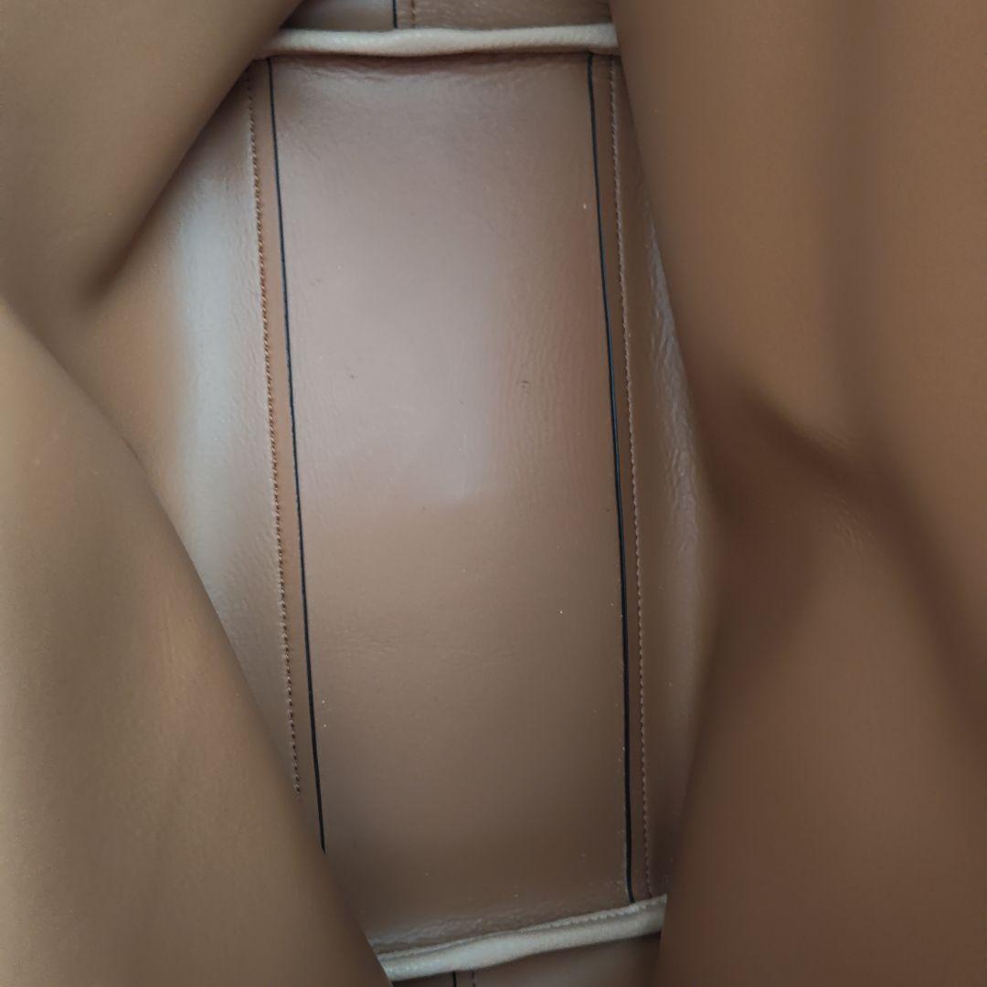 COACH ベージュ トートバッグ