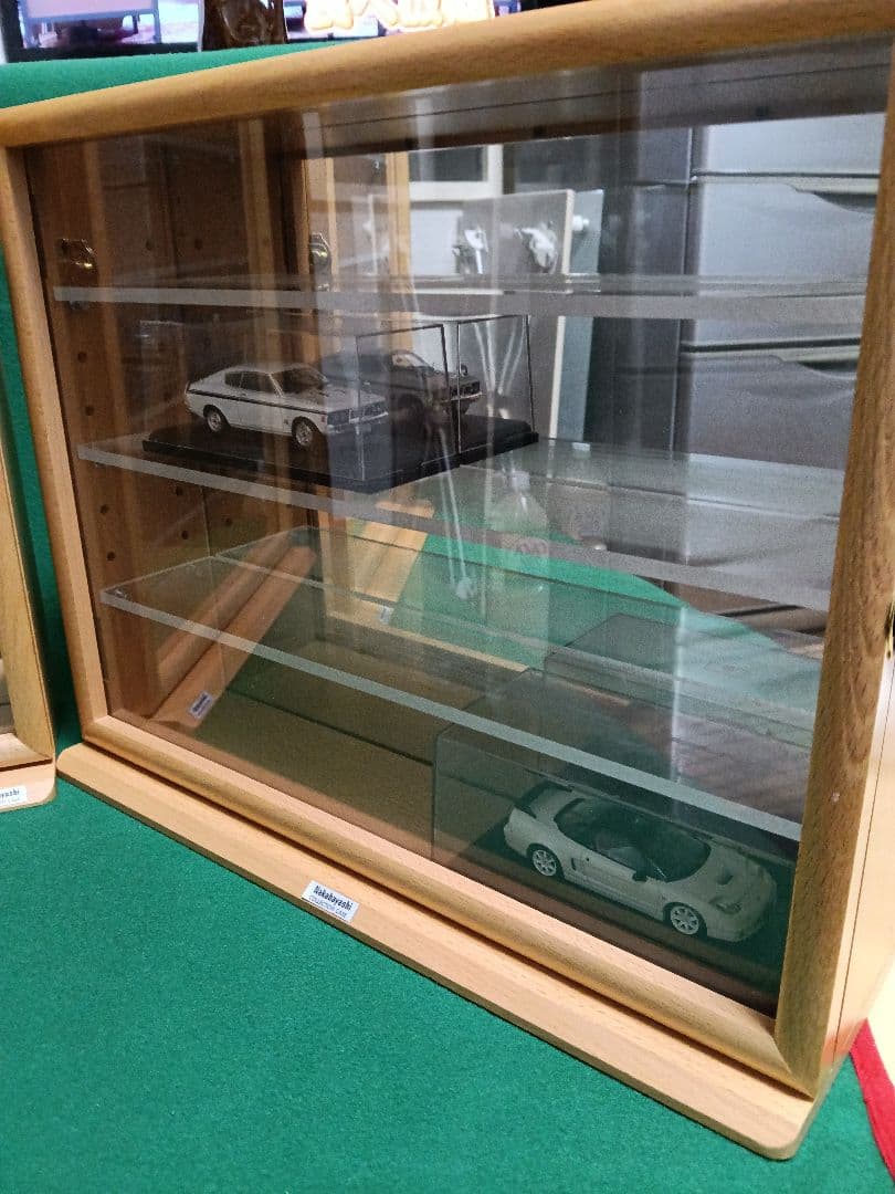 ナカバヤシ・ディスプレイケース 2台セット。